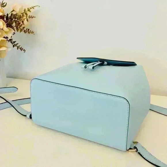 Kate spade Lizzie Medium Flap Backpack frosty sky - Picture 6 of 11